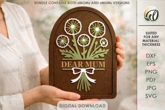 3D Flower Decor Laser Cut: Elevate Your Digital Designs