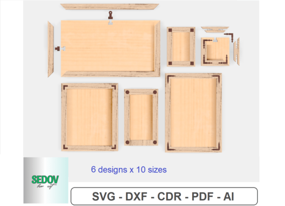 Create H1 From Photo Frame Bundle Laser Cut Files