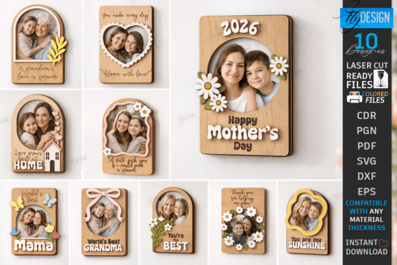 Create Lasting Memories with Mother's Day Laser Cut Photo Frames