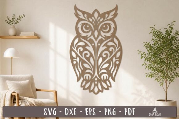 Create Stunning Owl Wall Art with SVG Laser Cut Files